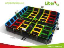 The Customization of Indoor Large Trampoline Theme Park